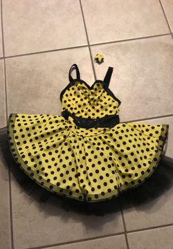 Girl Bumble Bee Dress