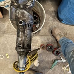 Ridgid Threading Machine
