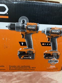 RIDGID DRILLS COMBO ELECTRIC