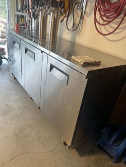 92 inch three door keg fridge