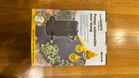 Little Giant WGP-65-PW Pond Pump