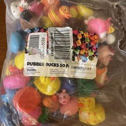 40 Rubber Ducks. New Assorted 2”