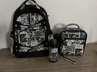 Star Wars Pottery Barn Backpack Set