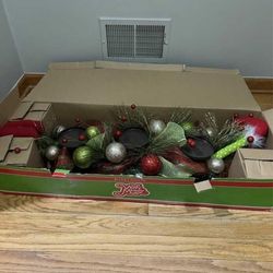 Elf Christmas centerpiece and candle holder. Brand new