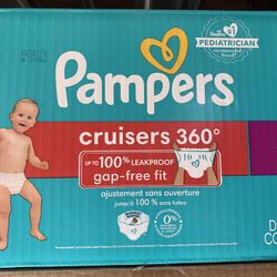 Pampers Cruiser 360 Diapers Size 4 & 5