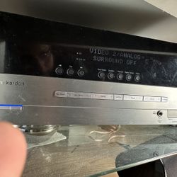 Harman Cardon Receiver And 7 Speakers 