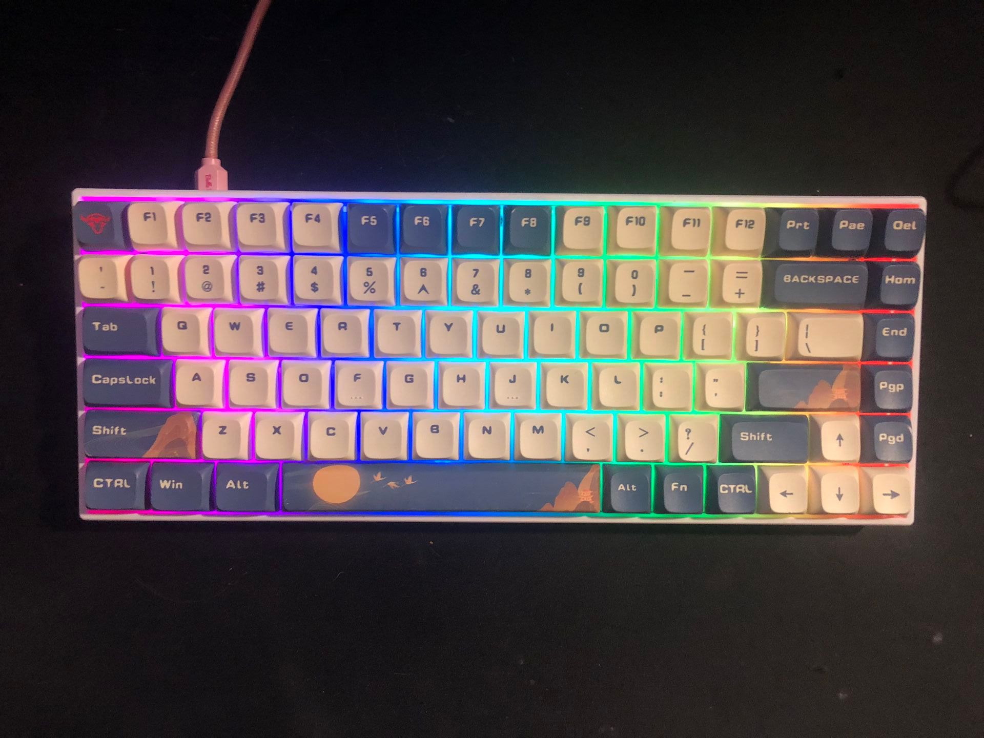 Fully Modded Custom Keyboard 