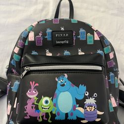 Loungefly Monsters Inc Doors Backpack