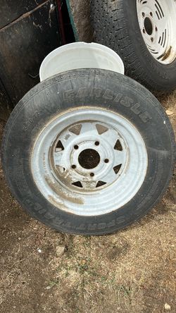 Trailer tire 5.20.12 rim 12
