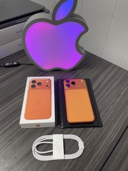 iPhone 17 Pro Max 256GB Orange Unlocked Like New