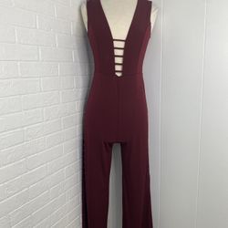 Burgundy Bodysuit 