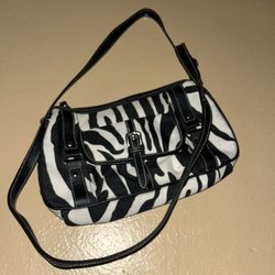 Y2K Zebra Purse Bag Depop Preloved