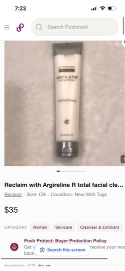 Total facial cleanser