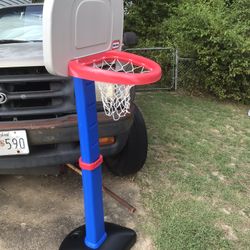 Lnew Kids Little Tykes Adjustable Basketball Hoop Only $25 Farm