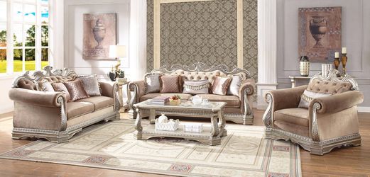 Gorgeous Sofa and Loveseat @Elegant Furniture