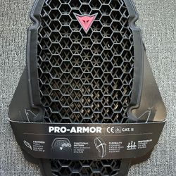 BRAND NEW - Dainese Pro-Armor G1 Back Protector - CE Level 2