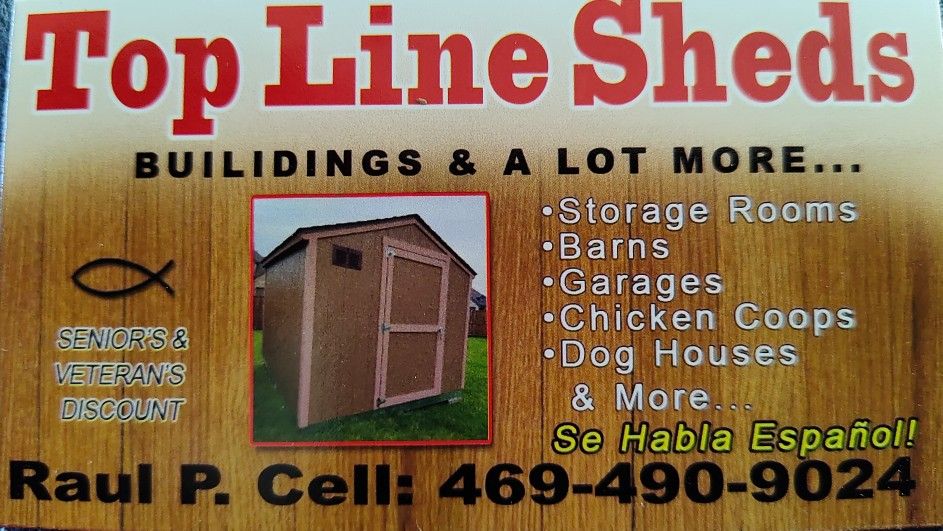 Sheds In DFW & Sorounding Areas
