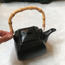 The Tao Of Tea Small Black Kettle Brand New
