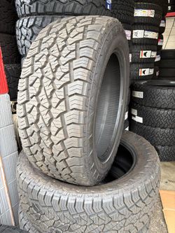 Royal Black Terra Force A/T 35x12.50R22LT Tires with installation available