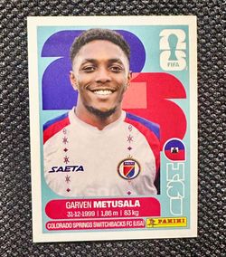 2026 FIFA World Cup Sticker Panini GARVEN METUSALA Haiti #HAI8