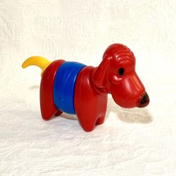VTG 1980  Tupperware Tupper Toy dog Puzzle