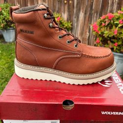 WOLVERINE SOFT TOE BOOTS MOST SIZES AVAILABLE