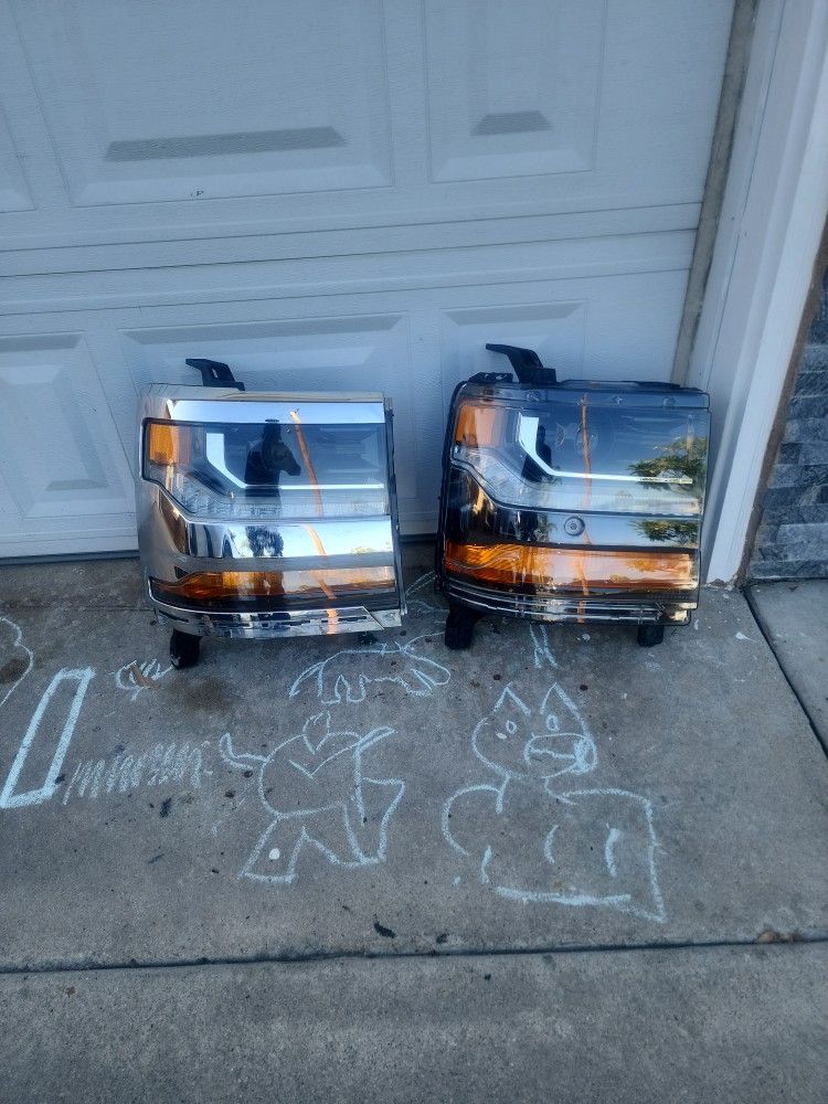 2016 Silverado Headlights