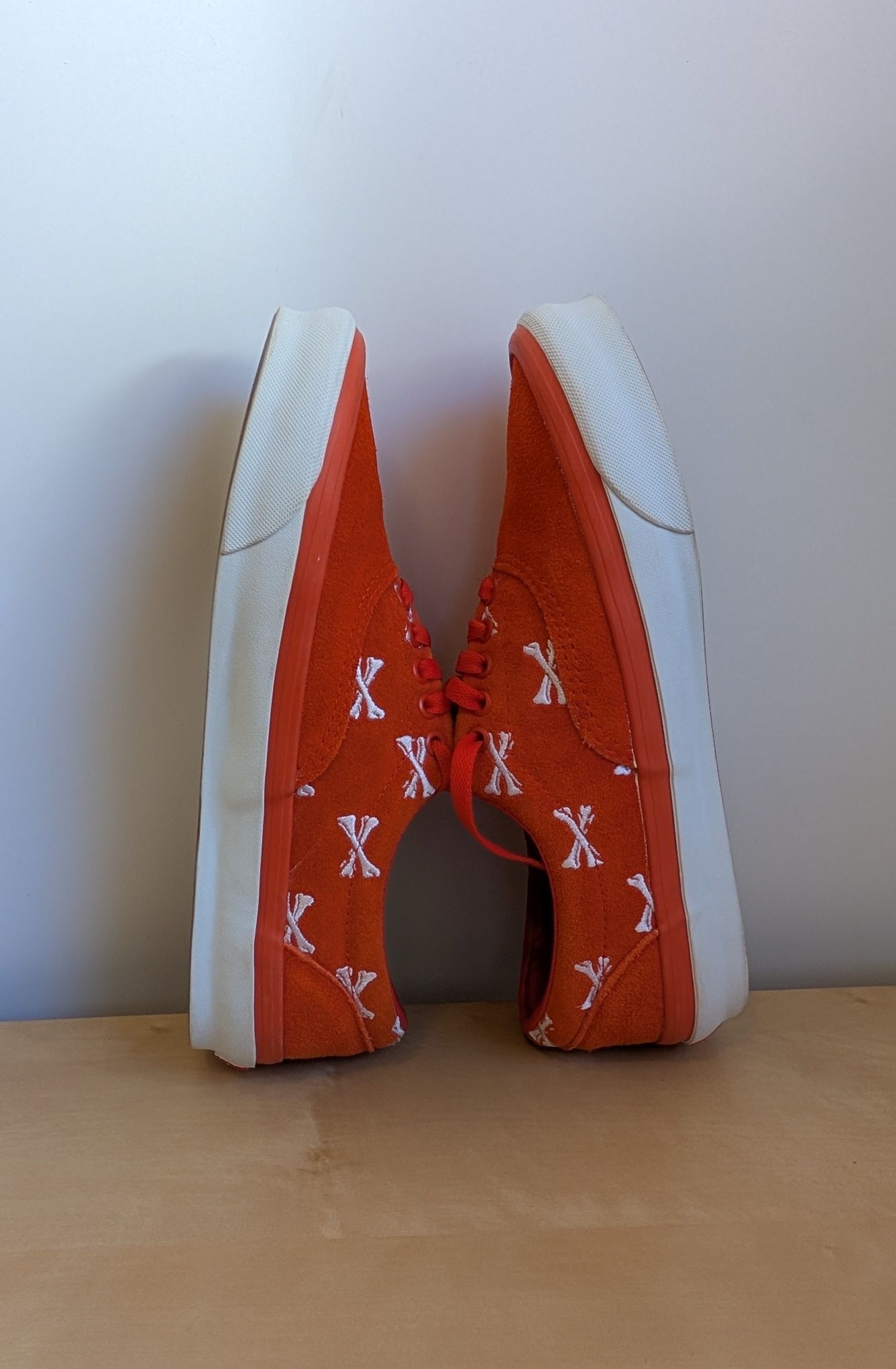VANS WTAPS x UA OG Era LX \'Orange’ White Bones Men’s Size 9 Vault Store | #ReadyStock #Sale Vans OG Era LX Wtaps Bones  main image 3