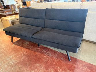 Black Convertible Futon Sofa Bed