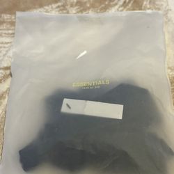 Essentials Fear of God T-Shirt – Black (Brand New)