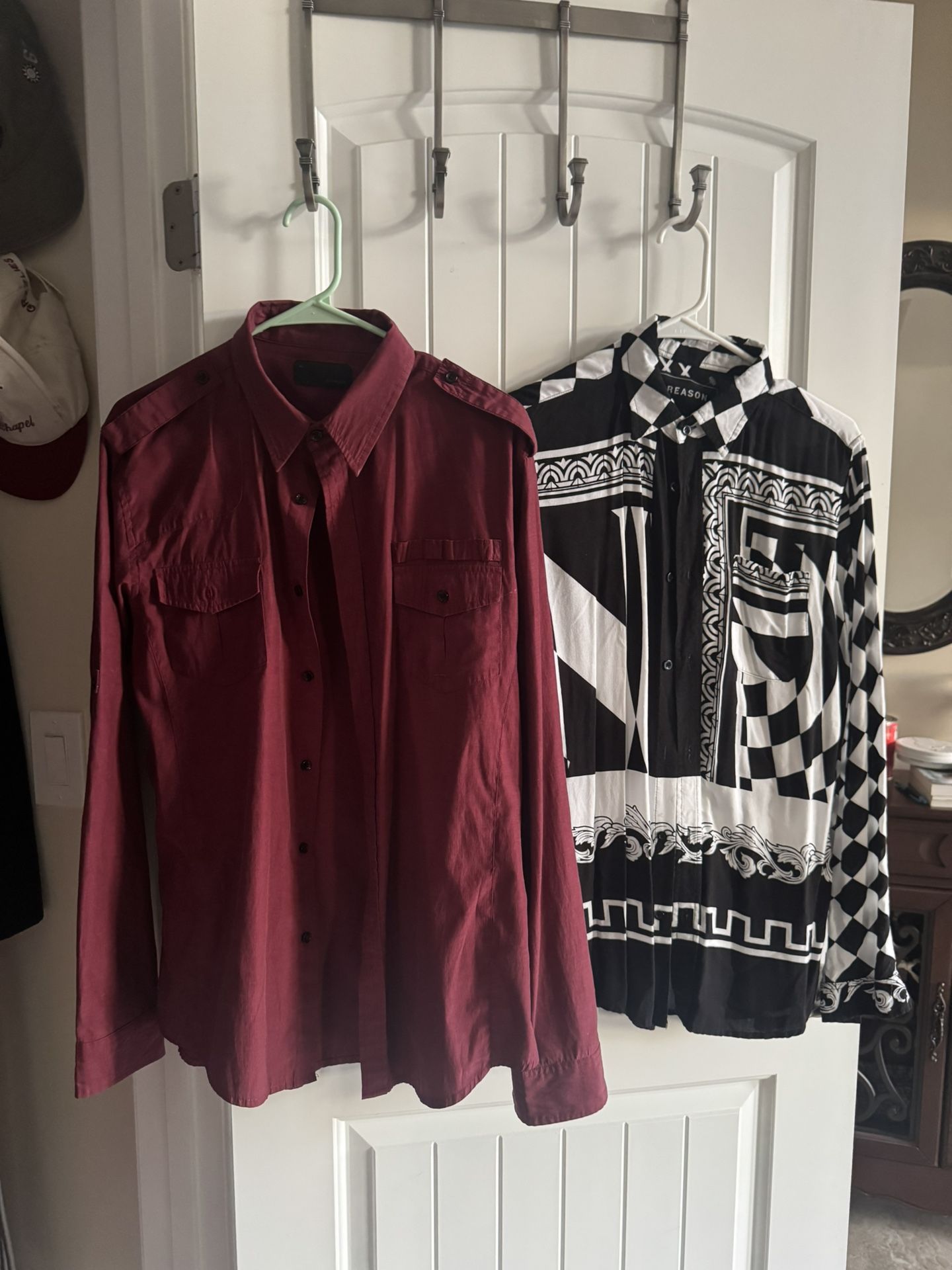 2 Men’s Button Down Shirts - Size M