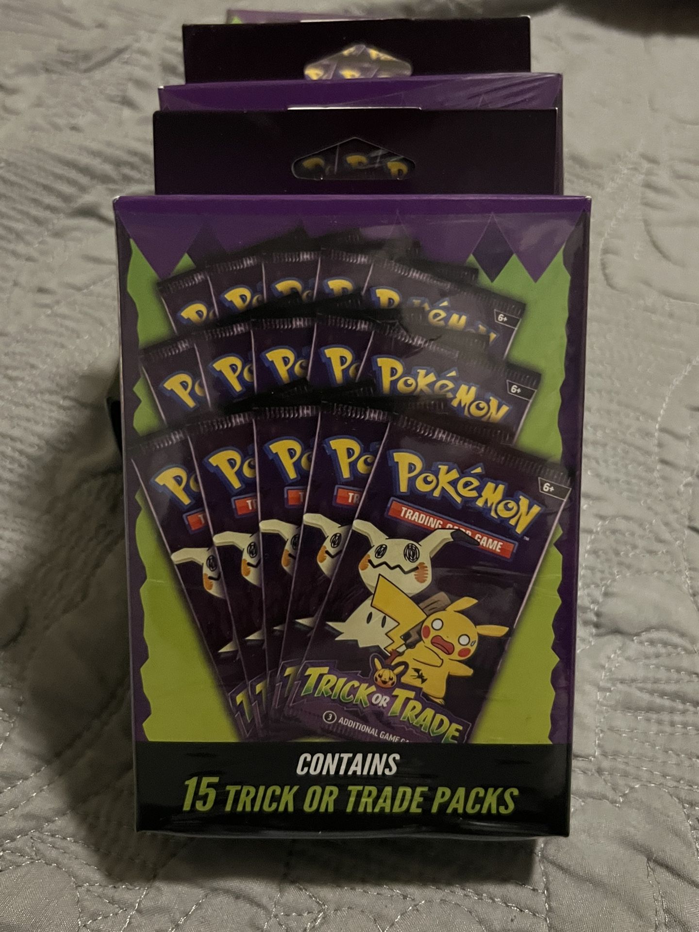 Pokémon Sealed Trick-Or-Treat Booster Boxes