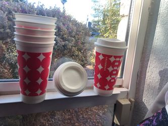 Starbucks reusable coffee cups