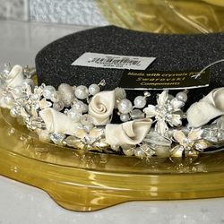 David's Bridal Tiara Collection made with crystals from Swarovski components