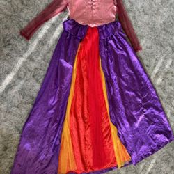 New Xl Dress Renaissance Peasant Dress Costume Hocus Pocus Witch Princess 