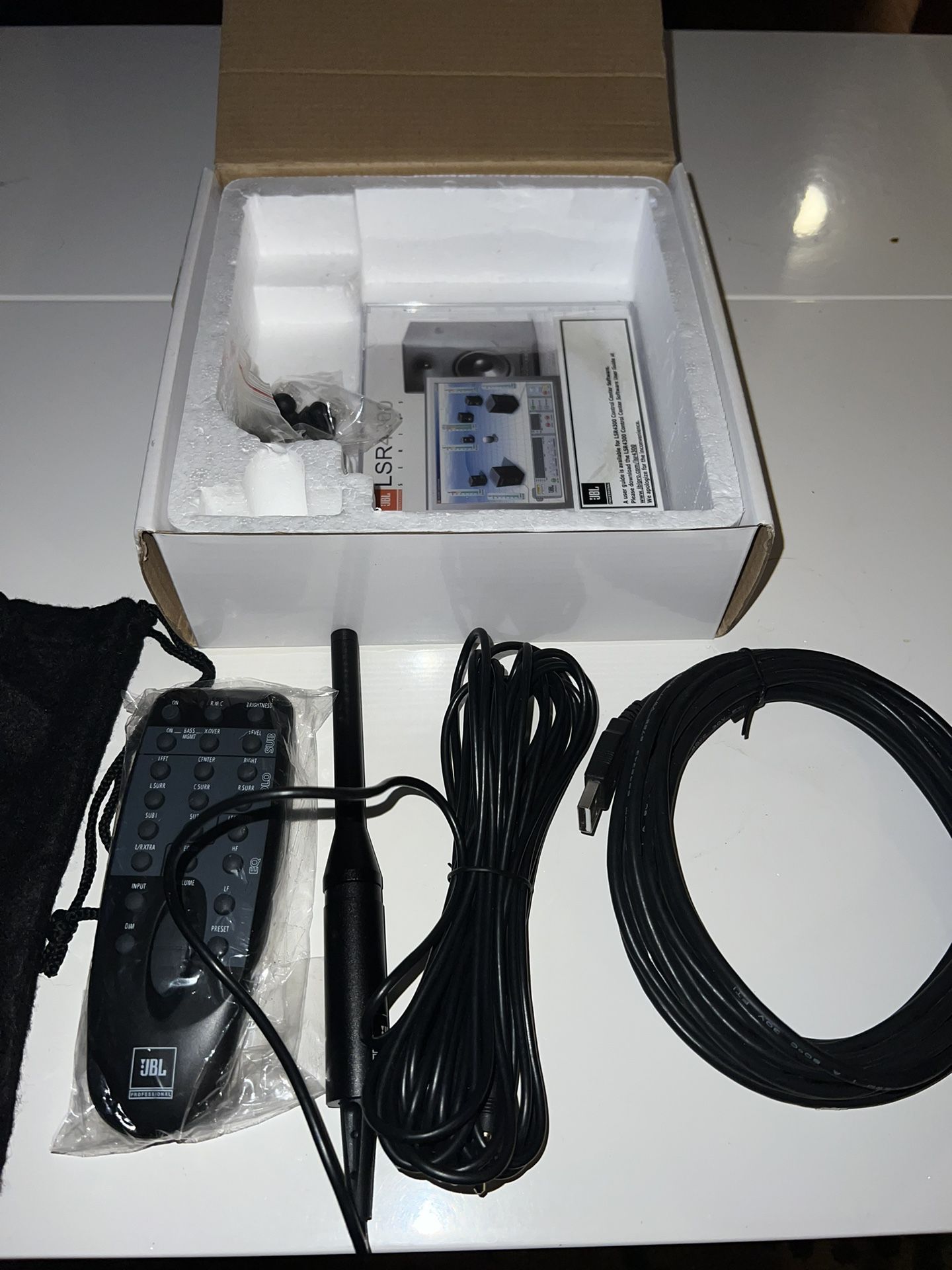 JBL LSR4300 Calibration Microphone Remote Accessory Kit 
