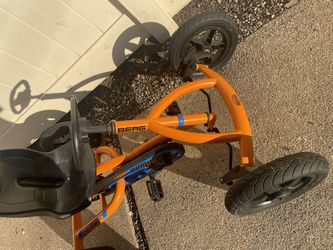 Berg Toys - Buddy B-Orange Pedal Go Kart - Go Kart - Go Cart for
