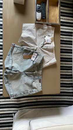 2 Pair Of New Shorts J Crew And Vintage Boho Stripped