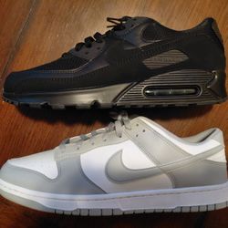 BRAND NEW MENS NIKE AIR MAX AND DUNKS