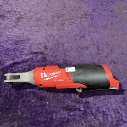 🧰🛠Milwaukee M12 FUEL Brushless Cordless High Speed 1/4” Ratchet-LIGHTLY USED!(SEE PICS)(Tool-Only)-$130!🧰🛠