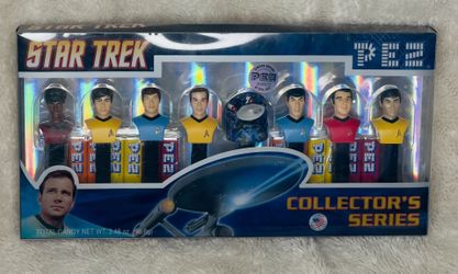 Star Trek Pez Dispenser Set Collectors Limited Edition 