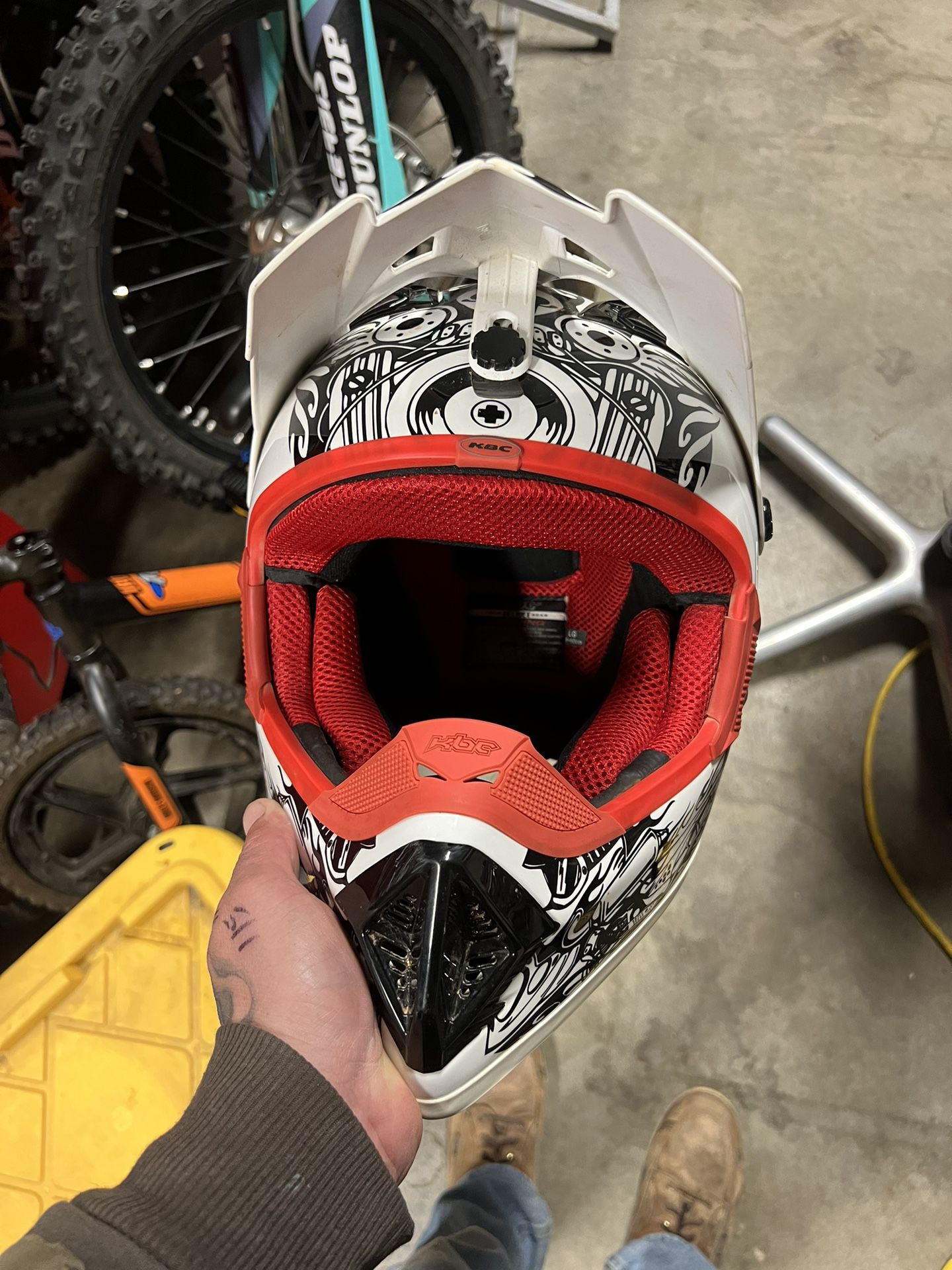 Kcb Dirt Bike Helmet 