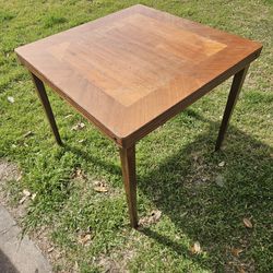 Old card table