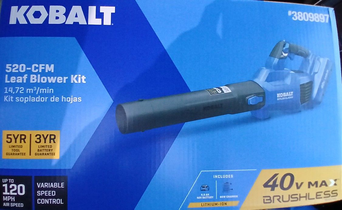 KOBALT BLOWER 