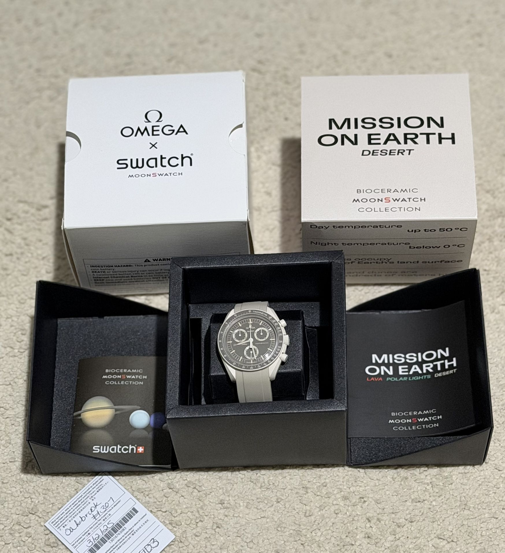Omega X Swatch Moonswatch