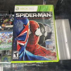 Spider-Man Shattered Dimensions Xbox 360 $110 Gamehogs 11am-7pm