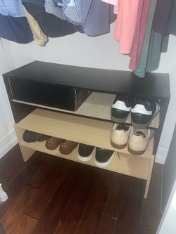 (2x) Shoe Racks! Wooden
