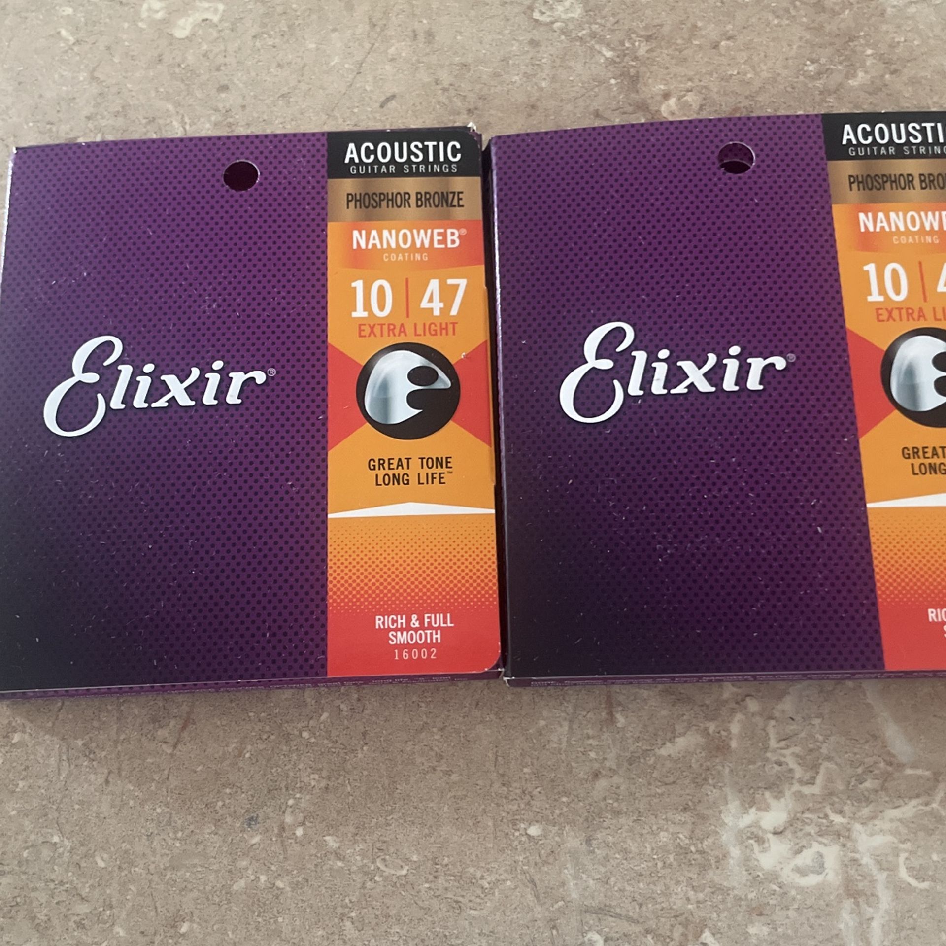 ELIXIR ACOUSTIC GUITAR STRINGS