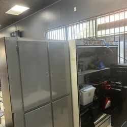 Cabinet And Shelf