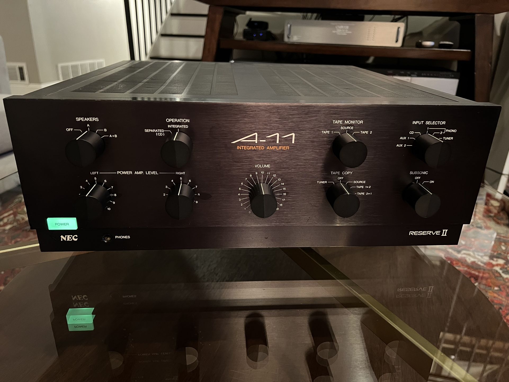 NEC A-11 A11 audiophile stereo integrated amplifier, VERY RARE!!